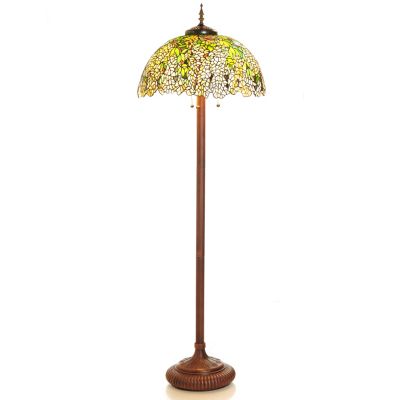 LOUIS COMFORT TIFFANY INSPIRED LABURNUM FLOOR LAMP