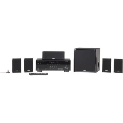 430-373 - Yamaha YHT-497BL 5.1 Channel Home Theater System