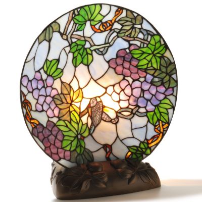 SPARROW'S VINEYARD LIT PLATE ON STAND