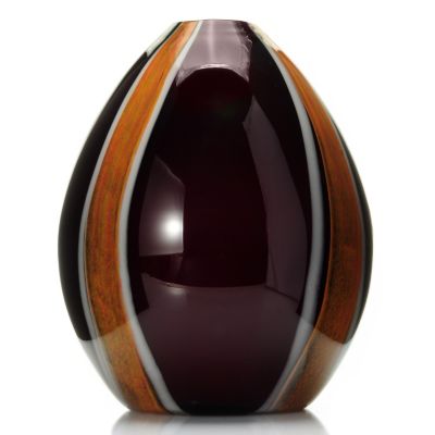 FAVRILE ART GLASS 7" X 8.5" MELROSE OVAL VASE