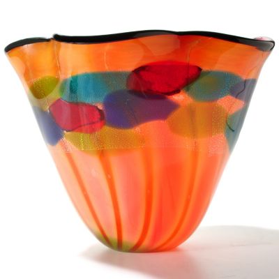 430-482 - Favrile 10.5" Hand-Blown Art Glass Vase
