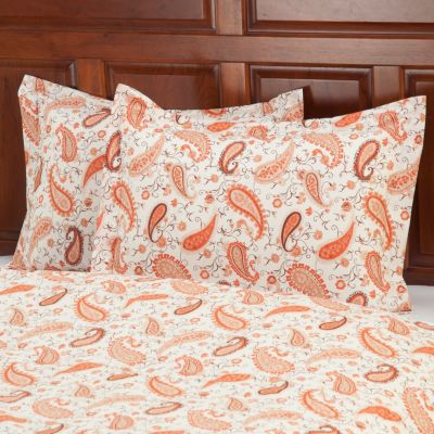 430-666 - European Made Luxury Paisley Sham Pair