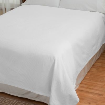 430-681 - ''Zebra'' Portuguese Matelasse Combed Cotton Coverlet