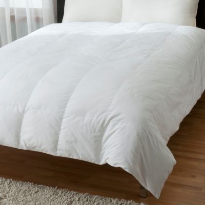 Microfiber White Down Comforter