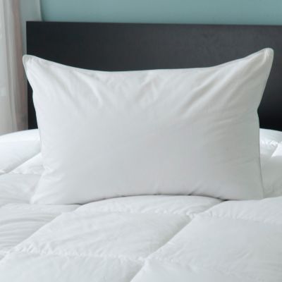 Vancouver 400 Solid White Down Pillow
