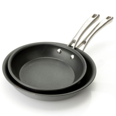 Sur La Table Hard Anodized 8" and 10" Fry Pan Set