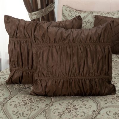 Cozelle "Bianca" Euro Sham Pair