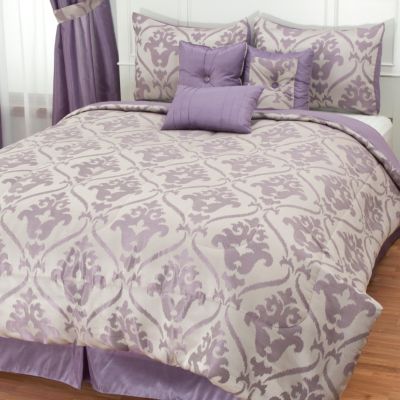 Cozelle "Christy" 7pc Jacquard Comforter Set