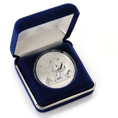 2012 1OZ CHINA PANDA 10 YUAN COIN IN DISPLAY BOX