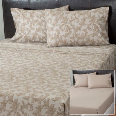 Cozelle "Acanthus" Set of 2 4pc Sheet Sets