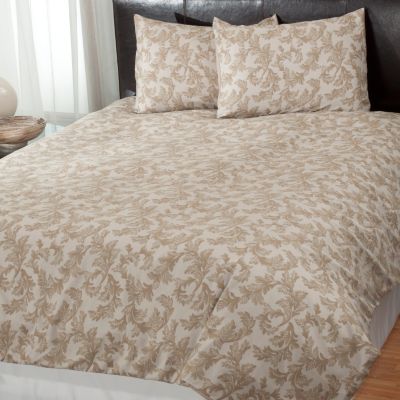 431-017 - Cozelle&reg; ''Acanthus'' Microfiber Three-Piece Duvet Set