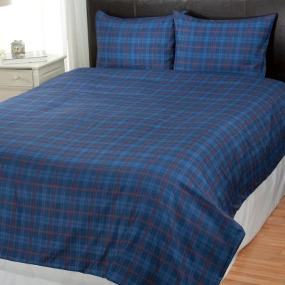 431-020 - Cozelle&reg; ''Vaughn'' Microfiber Three-Piece Duvet Set