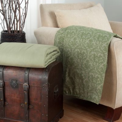 Cozelle "Damask" Set of 2 Throws