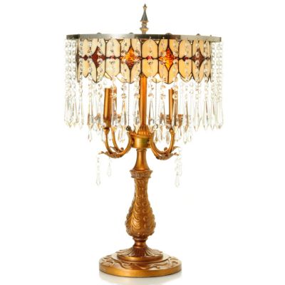 Jesabelle's Crystal Table Lamp