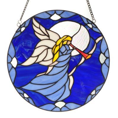 Angels Grace Stained Glass Panel