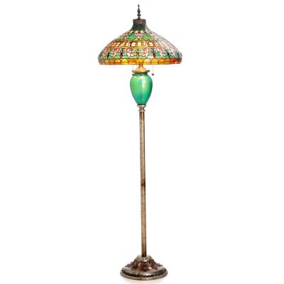 Harpers Ferry Stained Glass Floor Lamp