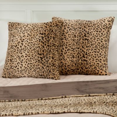 Charter Club Set of Two Faux Fur Decorative Pillows