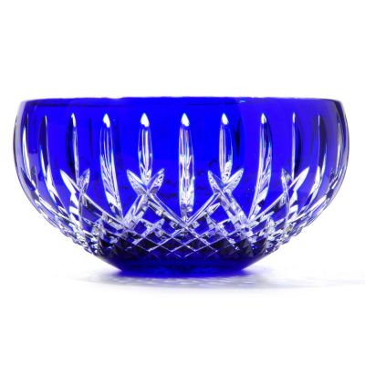 WATERFORD CRYSTAL ARAGLIN PRESTIGE COBALT 7" BOWL