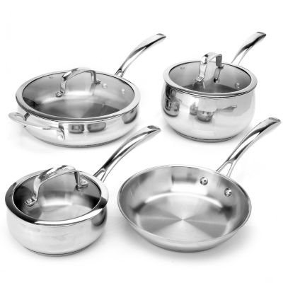 431-092 - Macy's Tools of the Trade&reg; Belgique&reg; Stainless Steel Seven-Piece Cookware Set