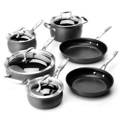 Macy's Belgique Hard Anodized 10 Piece Exclusive Cookware Set