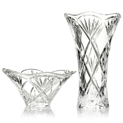 431-147 - Marquis by Waterford&reg; Honour 10" Vase & 8-1/2" Bowl