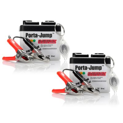 Porta-Jump Universal Emergency Car Battery Booster set of 2