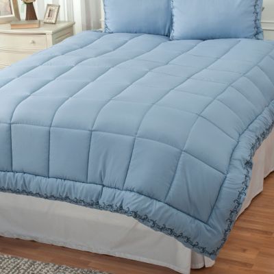 Cozelle Embroidered Down Alternative Comforter