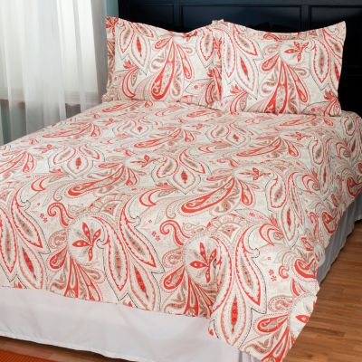 North Shore Linens "Bandana" Cotton 3pc Duvet Set
