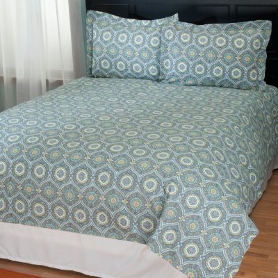 North Shore Linens "Tracy" Cotton 3pc Duvet Set