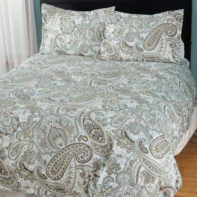 North Shore Linens "Latte" Cotton 3pc Duvet Set