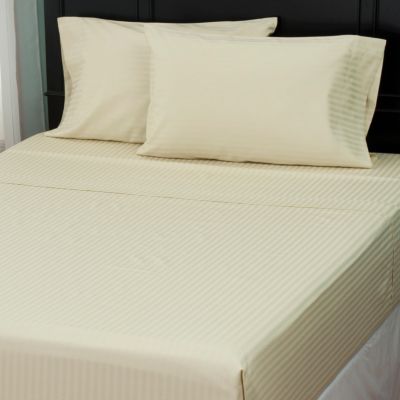 431-228 - North Shore Linens&trade; 600TC Egyptian Cotton Damask SureSoft&trade; 4-Piece Sheet Set 