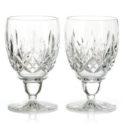 WATERFORD CRYSTAL ENNIS GOBLET PAIR
