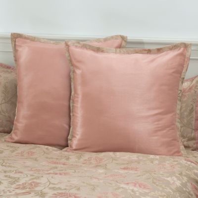 "Legacy Rose" Euro Sham Pair