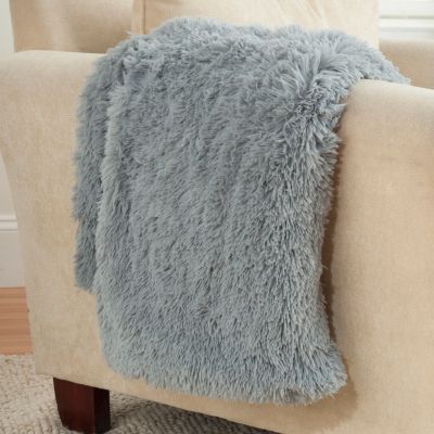431-416 - North Shore Linens&trade; 60'' x 50'' Alpine Faux Fur Throw 