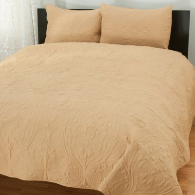 "Foulard" Quilted 3pc Coverlet Set