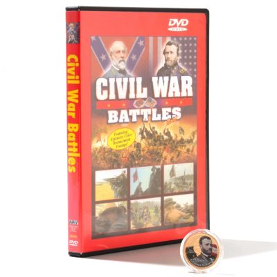 431-528 - 2010 UNC Civil War Dollar Coin w/ DVD