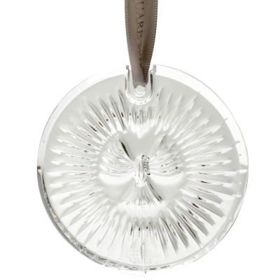 WATERFORD CRYSTAL 2012 TIMES SQUARE DISC ORNAMENT