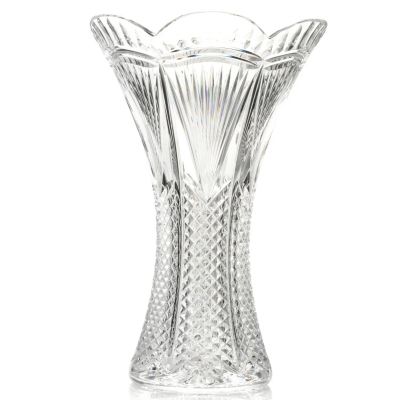 HOUSE OF WATERFORD DESIGNER STUDIO PEACOCK VASE