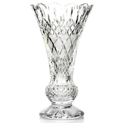 WATERFORD CRYSTAL LISMORE 14" TOWER VASE