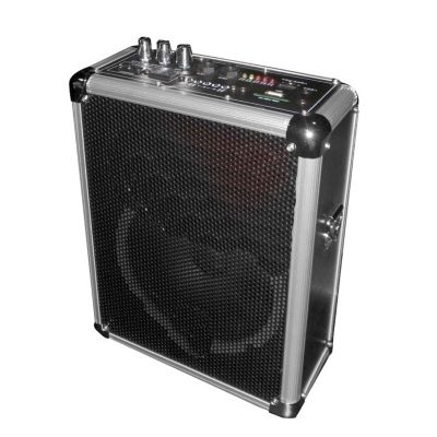 431-671 - Pyle Dual Channel 400 Watt Wireless PA System w/ USB/SD & Two VHF Microphones 
