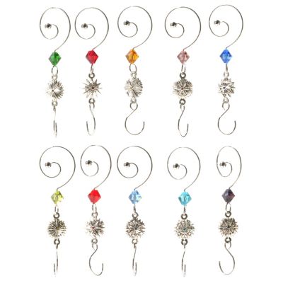 WATERFORD CRYSTAL ORNAMENT ENHANCERS SET OF 10\