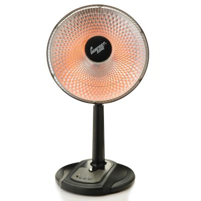 Comfort Zone Oscillating Radiant Dish Heater with Remote