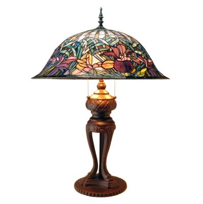 TIFFANY STYLE CALANDRAL TABLE LAMP
