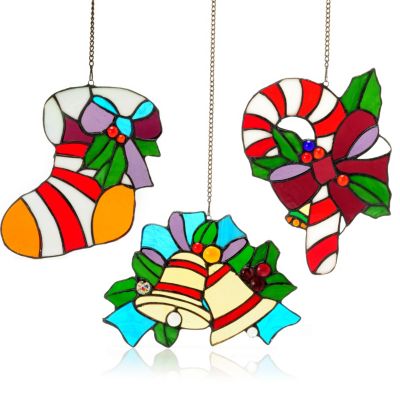 SET OF 3 CHRISTMAS PANEL