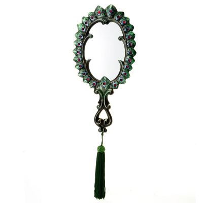 431-879 - Style at Home with Margie 11.625'' Midori Peacock Mirror 