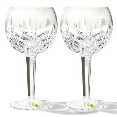 WATERFORD CRYSTAL CLASSIC LISMORE GLASSWARE PAIR