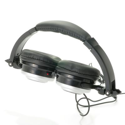 Headphones folded