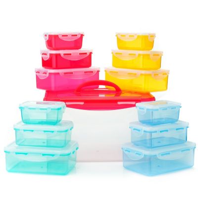 431-956 - LockStar&reg; 13-Piece Multicolor Nestable Storage Set