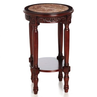 Style At Home Bryant Hand Carved Marble Top Table