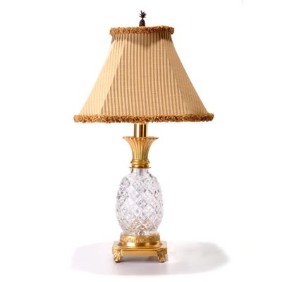 WATERFORD CRYSTAL HOSPITALITY WITH KHAKI AND GOLD STRIPE